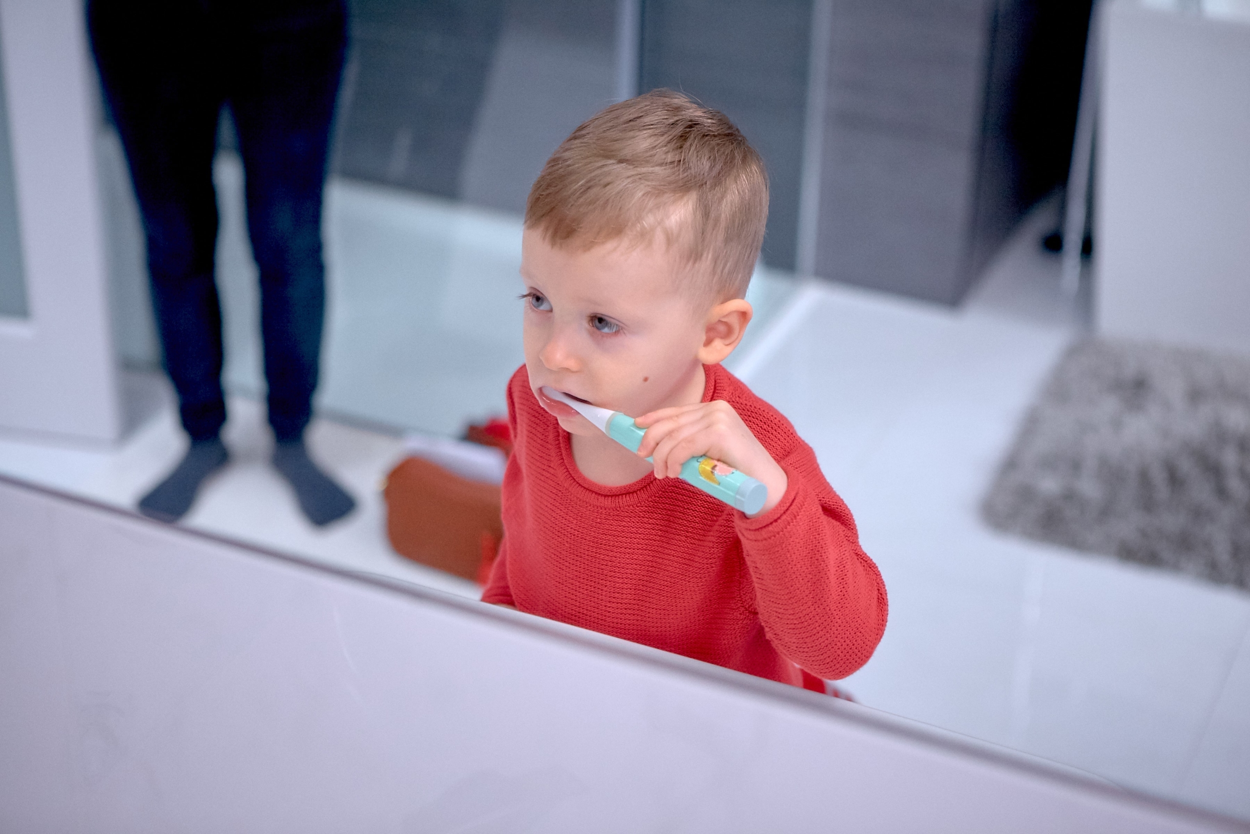 Kids Sonic Electric Toohbrush- Blue - Image 5