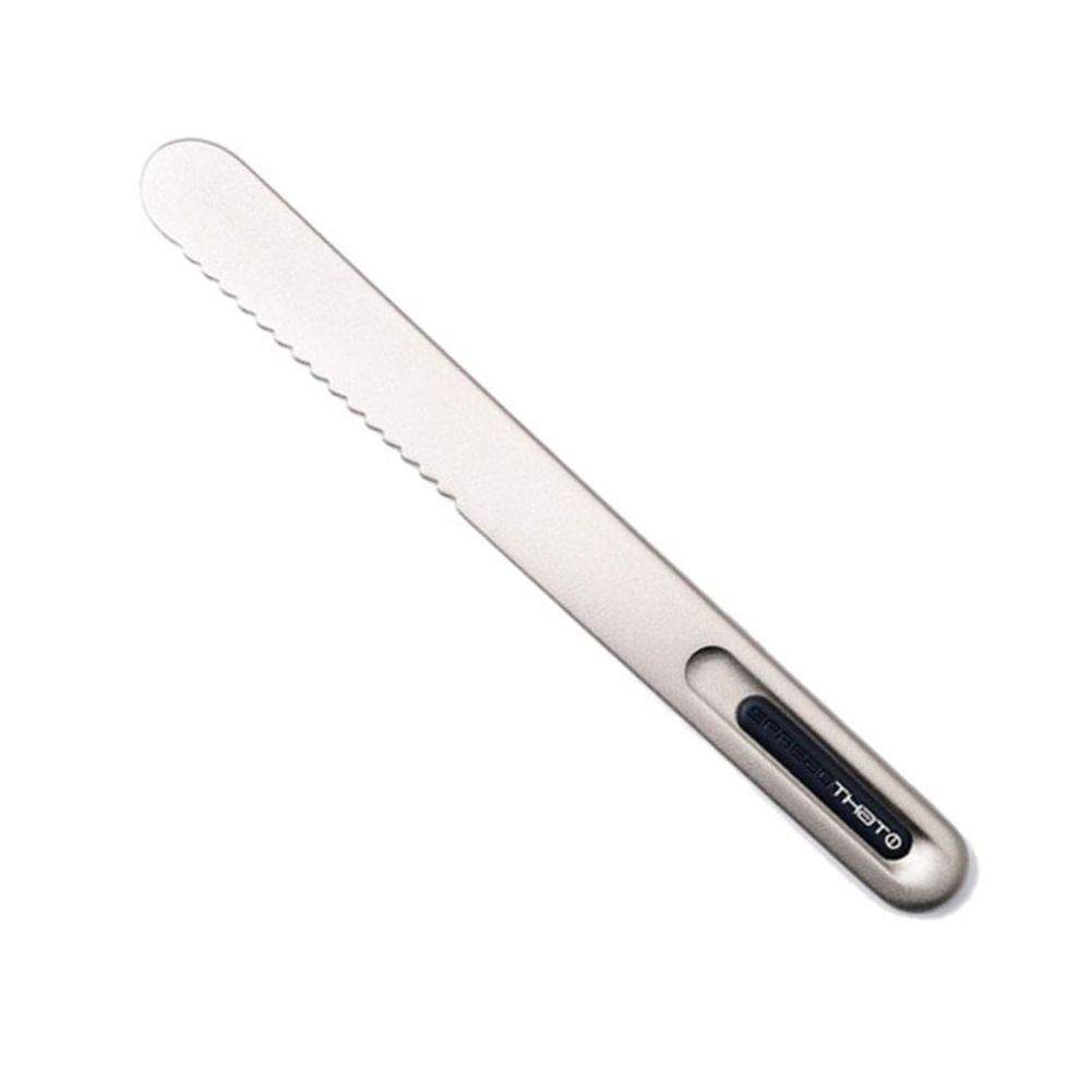 THAT! That! Inventions SpreadThat! II Heat Conducting Serrated Butter Knife  - Black